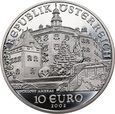 AUSTRIA - 10 euro 2002 - Zamek Ambras - Ag 925, 16 gram