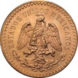 MEKSYK - 50 pesos 1947 - Au 900, 41,69 gram