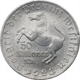 NIEMCY - Westfalia - 50 milionów marek 1923 - Aluminium