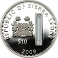 SIERRA LEONE - 10 dolarów 2009 - Bazylika w Mariazell