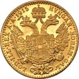 AUSTRIA: Dukat 1915 - złoto 986, 3,49 g.