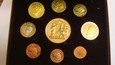 Polskie EURO 2004 komplet prototypy monet w pudełku + certyfikat