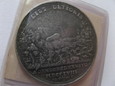 Medal Prusy 1758 Fryderyk Wielki - cyna