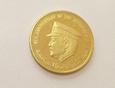 Medal z okazji 8 rocznicy zamachu stanu, Sudan 1979 , złoto
