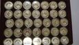 Kolekcja 35 monet 5 yuan 1984 - 1997 Chiny każda inna SREBRO