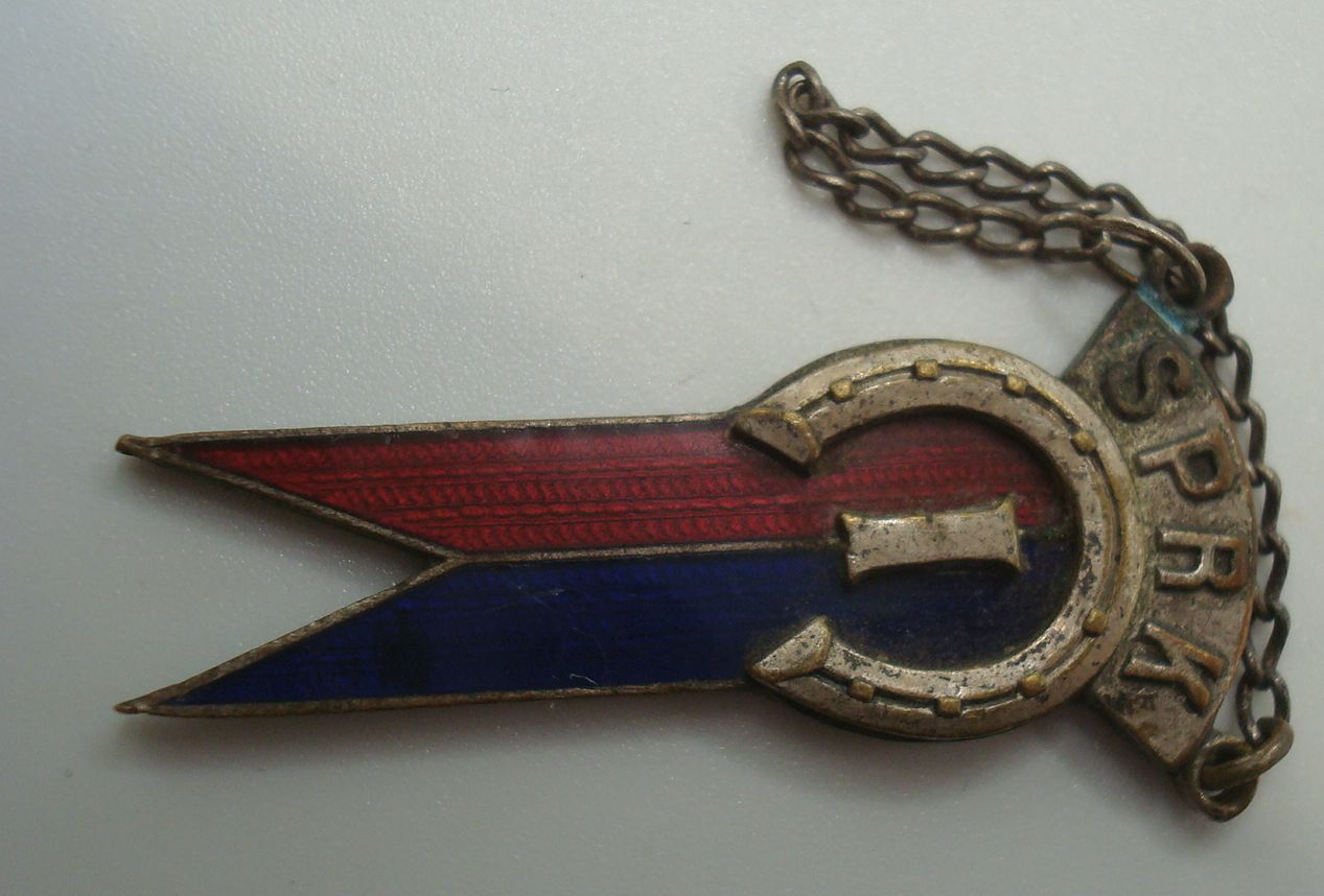 Odznaka jeździecka proporczyk SPRK 1938