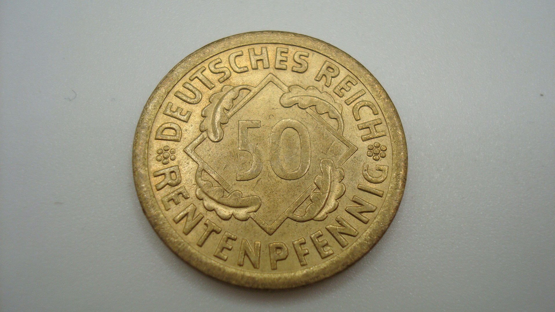 Niemcy 50 rentenpfennig 1924 A mennicza