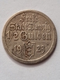 WMG  1/2 Guldena 1923 r stan 3     K1/15
