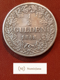 Niemcy 1/2 Guldena Wurttemberg 1848 r stan 3/3+ T7/15