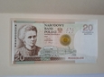 Banknot 20 zł Maria Skłodowska 2011 r niższy numer  stan UNC