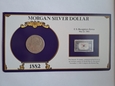USA Dollar Morgan 1882 r O  ze znaczkiem stan 3     