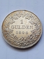 Niemcy 1 Gulden Bayern 1844 r stan 3+   T1/1