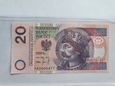 Banknot 20 zł Bolesław Chrobry 1994 r seria AA  stan 1
