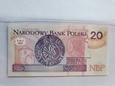 Banknot 20 zł Bolesław Chrobry 1994 r seria AA  stan 1