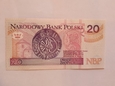 Banknot 20 zł Bolesław Chrobry 1994 r seria AA Kolejny NR stan 1