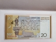 Banknot 20 zł Juliusz Słowacki 2009 r seria JS  stan UNC