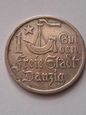 WM  Gdańsk 1 Gulden 1923 r stan 3+     AL2