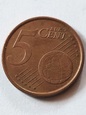 Hiszpania 5  Eurocent 1999 r stan 2      K2/6