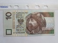 Banknot 10 zł Mieszko l 1994 r seria KF stan UNC niski numer