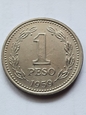 Argentyna 1 Peso  1959 r stan 3     K7