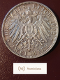 Niemcy 2 Marki Saksonia z data smierci 1902 r stan 1- BK
