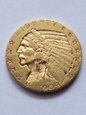 USA 5 Dolarów Indian Head 1909 r stan 2     B/K
