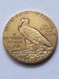 USA 5 Dolarów Indian Head 1909 r stan 2     B/K