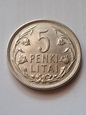 Litwa 5 Penki Litai 1925 r stan 2+     T/40