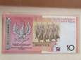 Banknot 10 zł Nipodlogłość 2008 r seria ON stan UNC