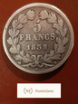 Francja 5 Franków Louis Philippe l 1838 rok stan 3 T7/10