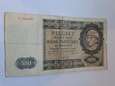 Banknot 500 złotych 1940 r seria A stan 4-