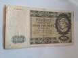 Banknot 500 złotych 1940 r seria A stan 3-