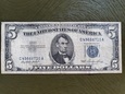 USA 5 Dollars Silver Certificate 1953 r stan 5