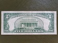USA 5 Dollars Silver Certificate 1953 r stan 5