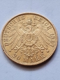 Niemcy 20 Marek Hamburg 1897 r stan 2+   B/K