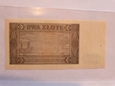 Banknot 2 zł  1948 r seria BR stan 1