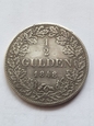 Niemcy 1/2 Guldena Wurttemberg 1848 r stan 3    T7/20