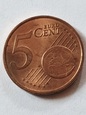 Niemcy 5  Eurocent 1999 r stan 2+      K2/6
