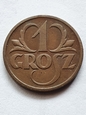 1 Grosz ll RP 1925 r stan 1-      K/CZ