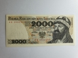 Banknot 2000 zł Mieszko l 1979 r seria AB stan 1