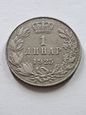 Jugosławia 1 Dinar Aleksander I 1925 r stan 3+      K/12