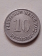 Niemcy 10 Pfenning Wilhelm ll 1912 r  A stan 3     K2/9