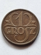 1 Grosz ll RP 1928 r stan 1-      K/CZ