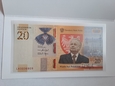 Banknot 20 zł Lech Kaczyński 2021 r nr 0036809 stan UNC