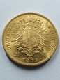 Niemcy 20 Marek Wuerttemberg 1872 r F stan 1-    B/K