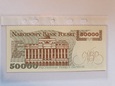 Banknot 50000 zł Stanisław Staszic 1989 r seria AC stan UNC