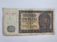 Niemcy Banknot 20 Marek 1955 r stan 5