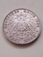 Niemcy 3 Marki Wilhelm II 1909 r stan 2    K/B4