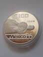 Meksyk 100 Peso 1986 r Mundial  stan L     AL