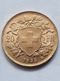 Szwajcaria 20 Franków 1935 r stan 1-     B/K